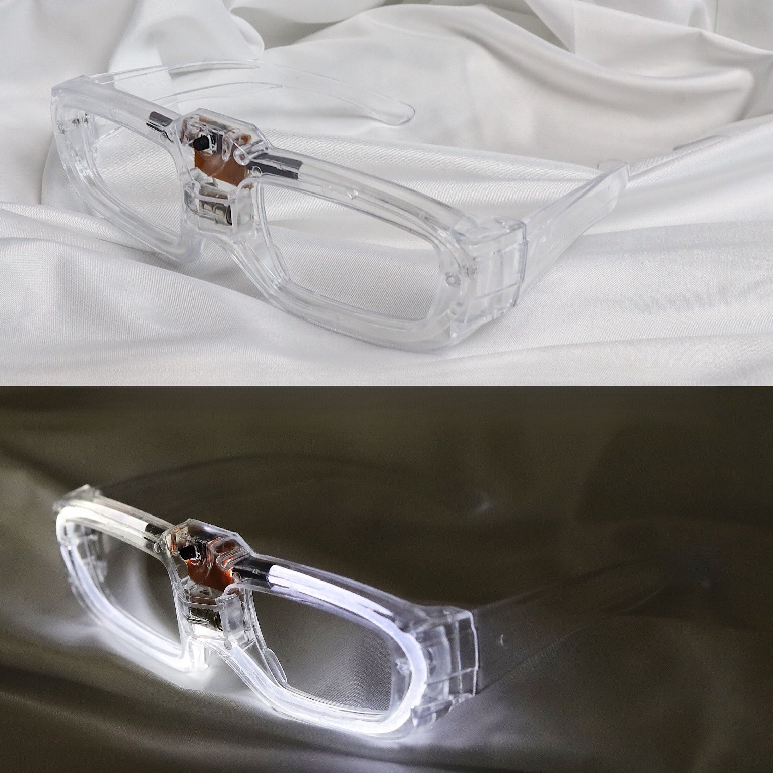 Wholesale ABS Creative Sparkling Luminous Glasses
